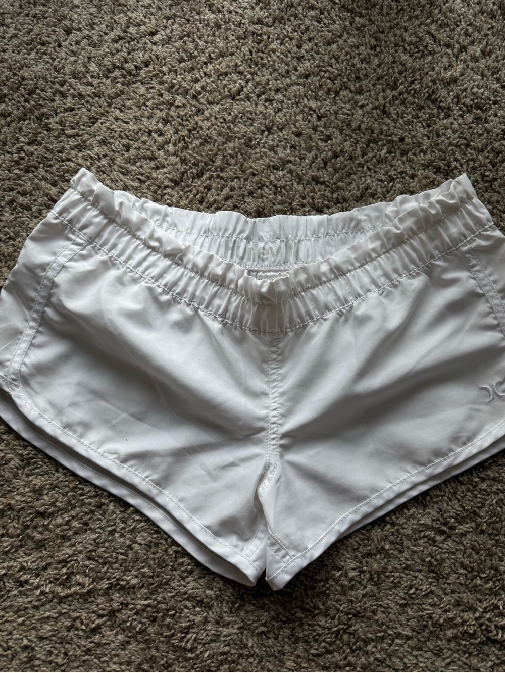 Hurley Low Rise White Board Shorts